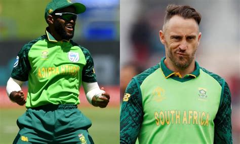 why faf du plessis not playing for sa